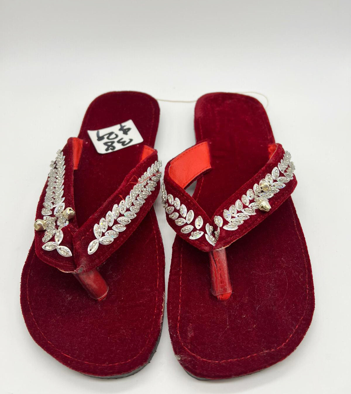 Velvet Handmade Nepali Slippers